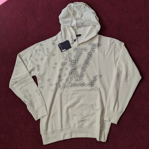 louis vuitton print hoodie